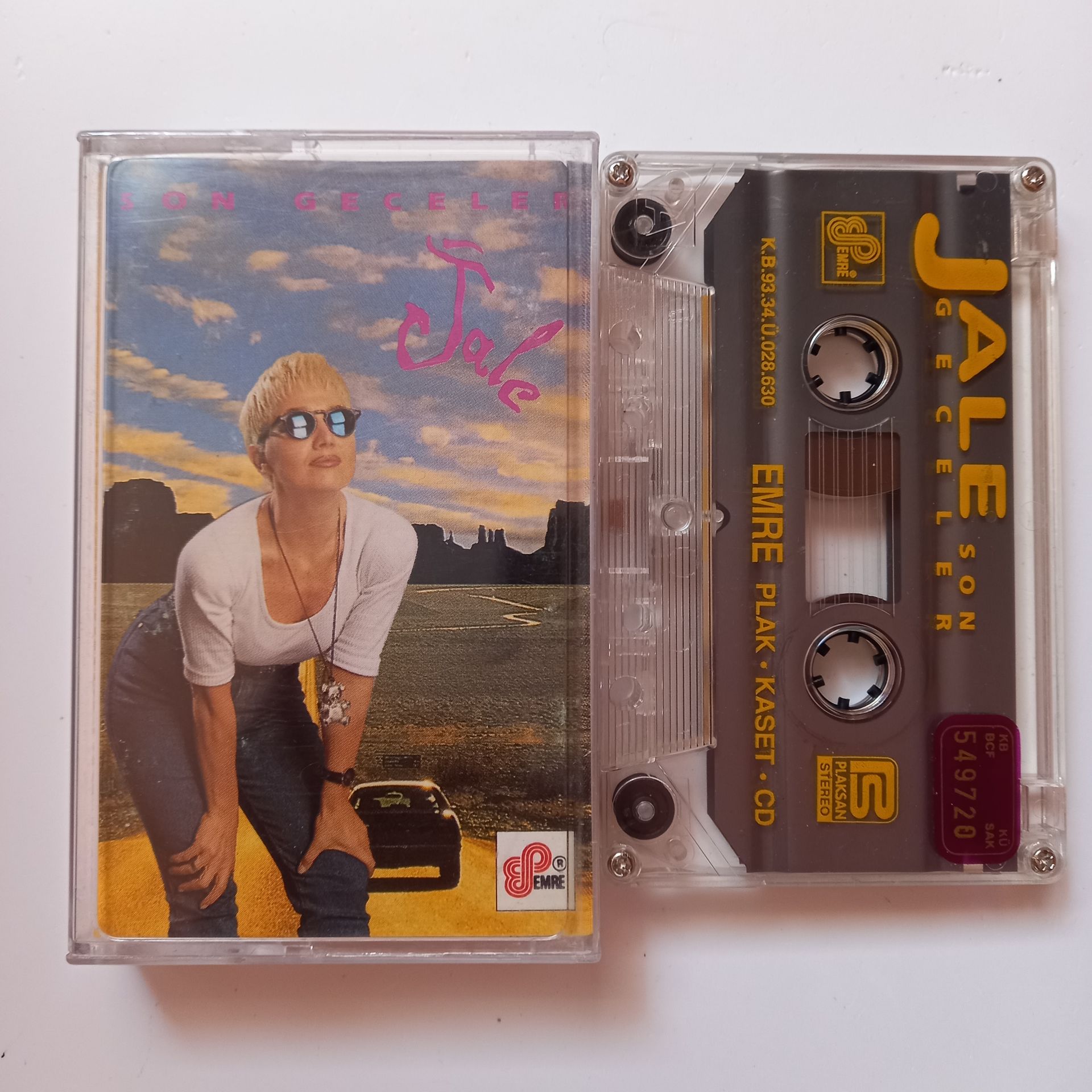 JALE - SON GECELER (1993) - KASET 2.EL