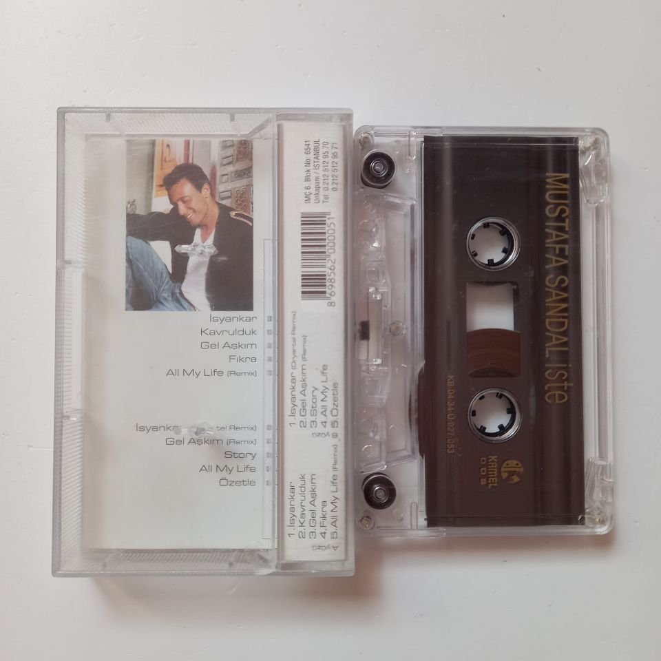 MUSTAFA SANDAL - İSTE (2004) - KASET 2.EL