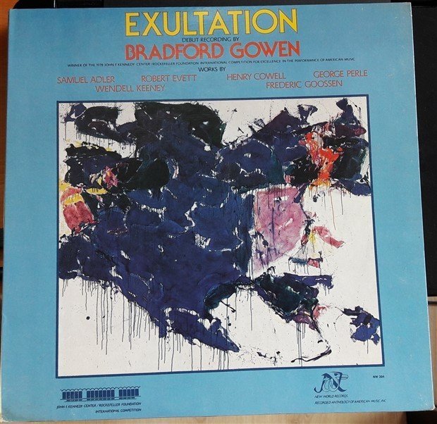 BRADFORD GOWEN EXULTATION - LP 2.EL