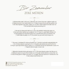 ZEKİ MÜREN - BİR ZAMANLAR (2019) - 2LP SIFIR PLAK
