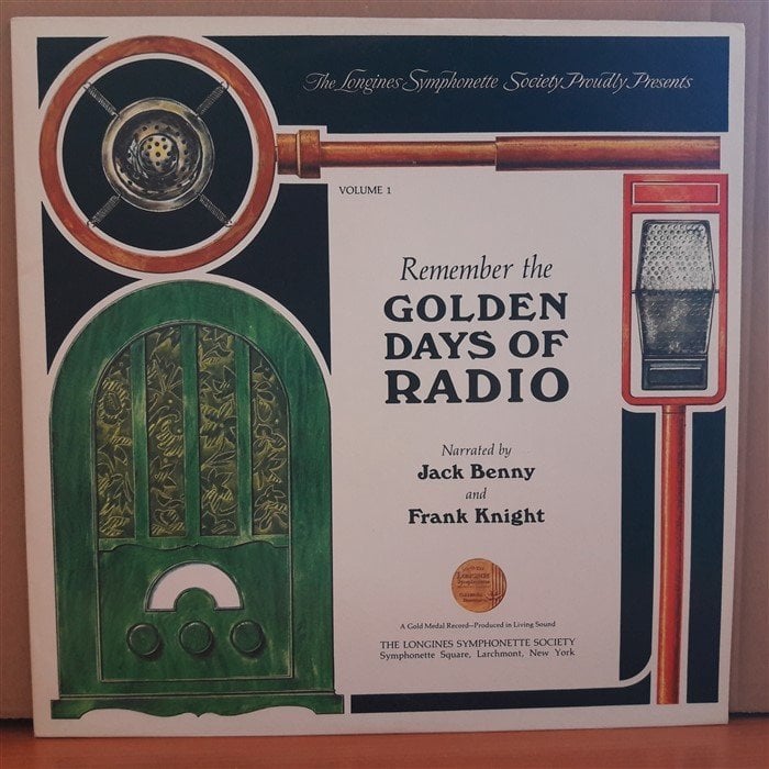 GOLDEN DAYS OF RADIO - JACK BENNY, FRANK KNIGHT - LP 2.EL PLAK