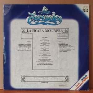 LA PICARA MOLINERA / TORRES DEL ALAMO / ASENJO / LUNA / PILAR LORENGAR, TERESA BERGANZA, MANUEL AUSENSI, JULITA BERMEJO (1979) - LP 2.EL PLAK