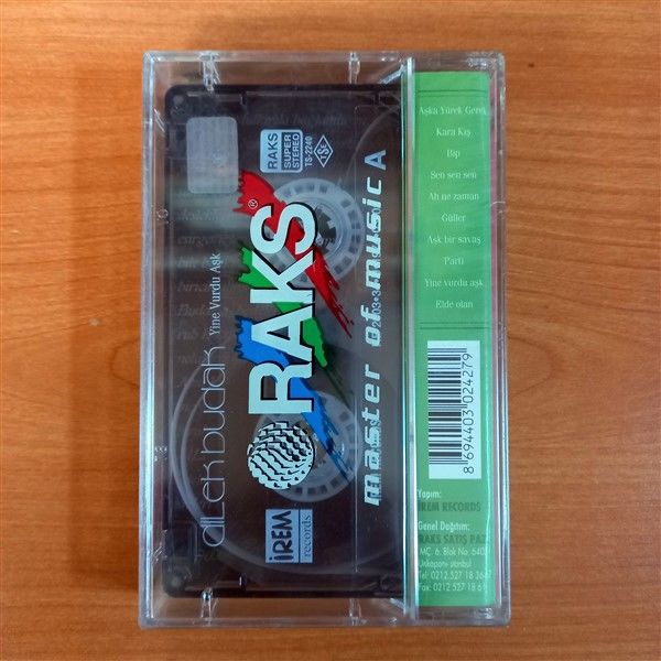 DİLEK BUDAK - YİNE VURDU AŞK (2003) - KASET İREM RECORDS SIFIR