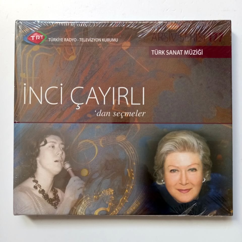 İNCİ ÇAYIRLI'DAN SEÇMELER / TÜRK SANAT MÜZİĞİ / TRT ARŞİV SERİSİ 177 - CD SIFIR