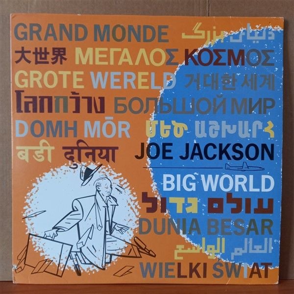 JOE JACKSON – BIG WORLD (1986) - 2LP 2.EL PLAK