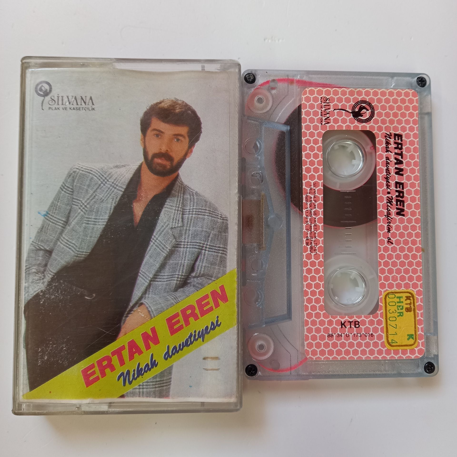 ERTAN EREN - NİKAH DAVETİYESİ / MİSAFİRİM OL (1988) - KASET 2.EL