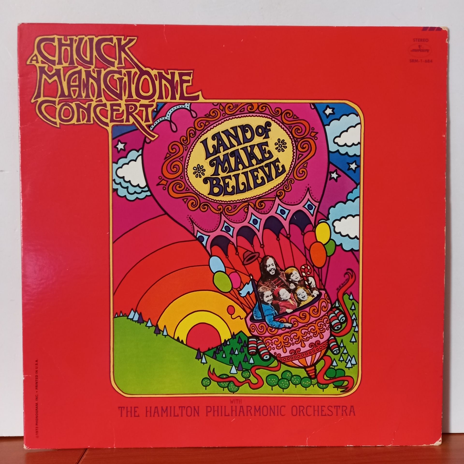 CHUCK MANGIONE – LAND OF MAKE BELIEVE... A CHUCK MANGIONE CONCERT (1973) - LP 2.EL PLAK