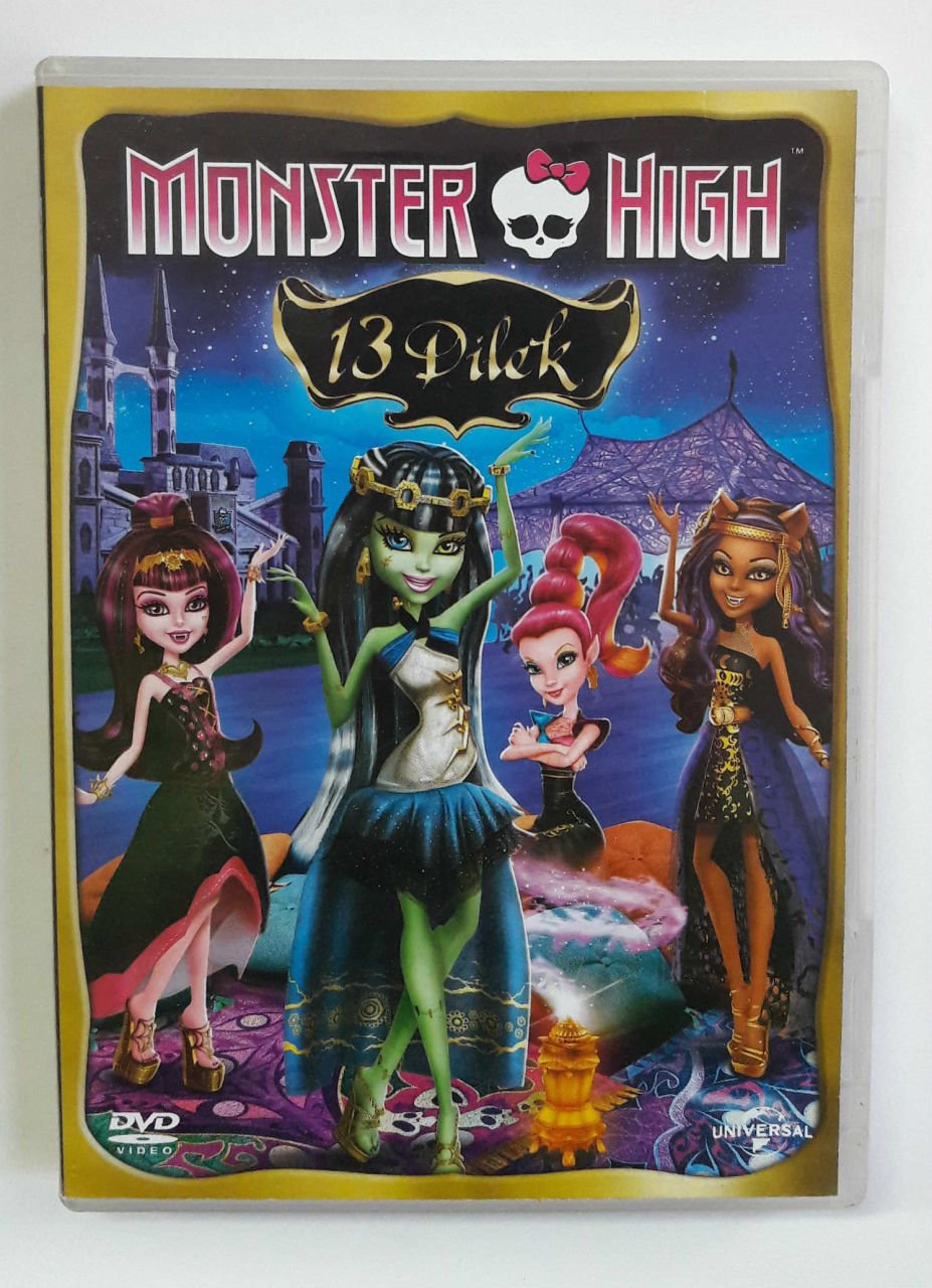 MONSTER HIGH 13 DİLEK DVD 2.EL