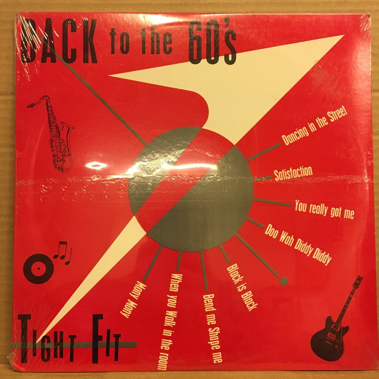 TIGHT FIT - BACK TO THE 60'S (1981) DÖNEM BASKI SIFIR PLAK 12'' MAXISINGLE