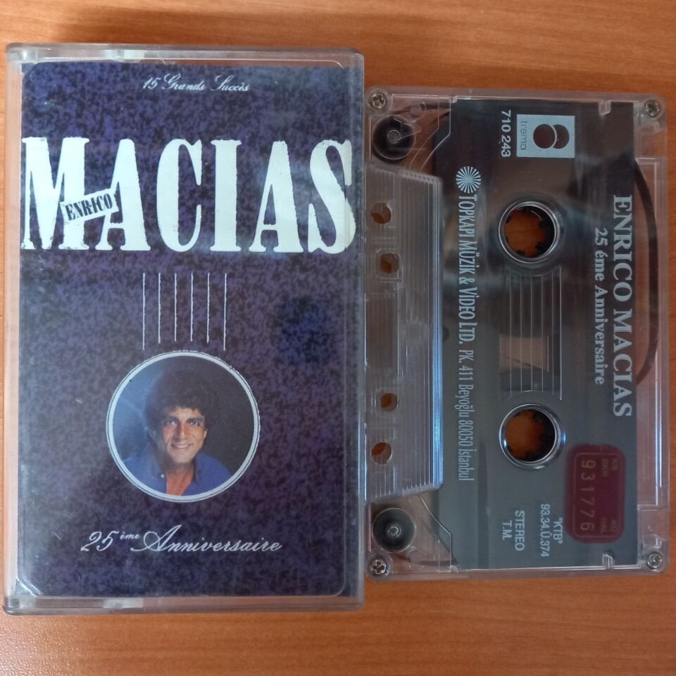 ENRICO MACIAS - 25EME ANNIVERSAIRE (1993) - KASET 2.EL