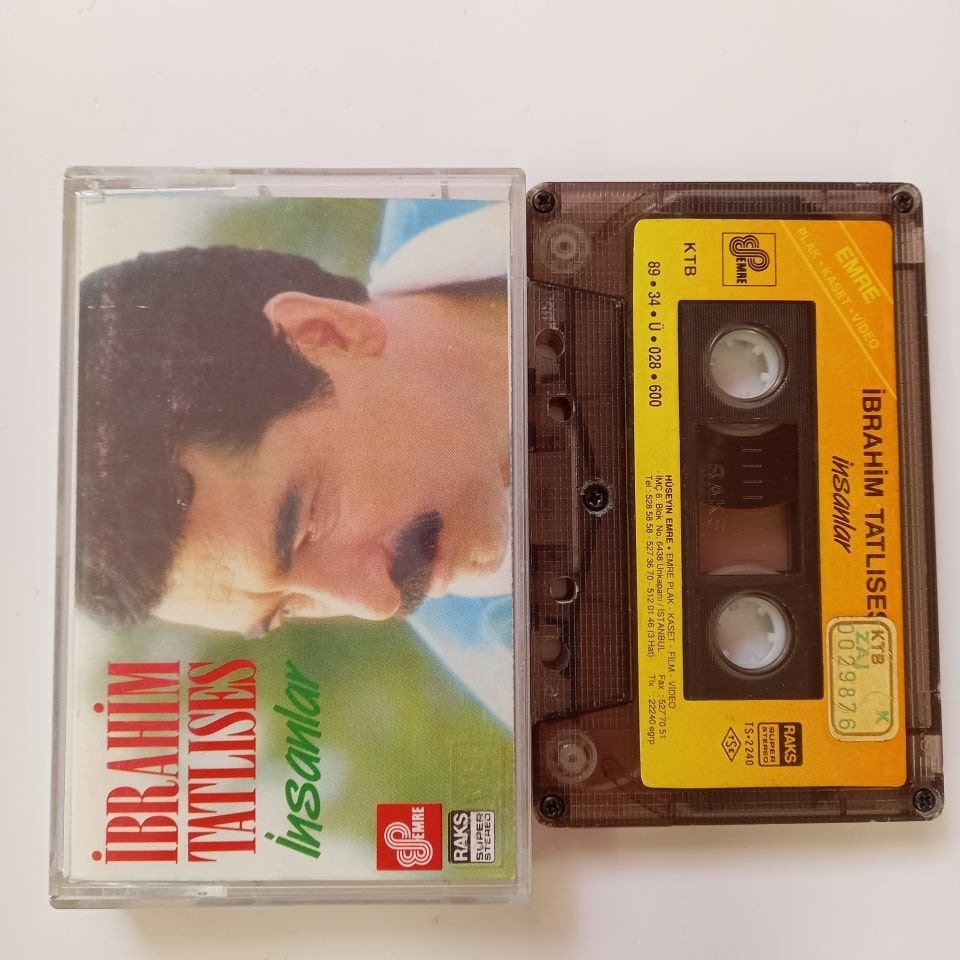 İBRAHİM TATLISES - İNSANLAR (1989) - KASET 2.EL