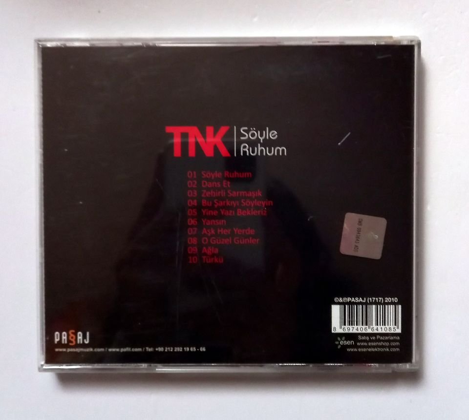 TNK – SÖYLE RUHUM (2010) - CD 2.EL