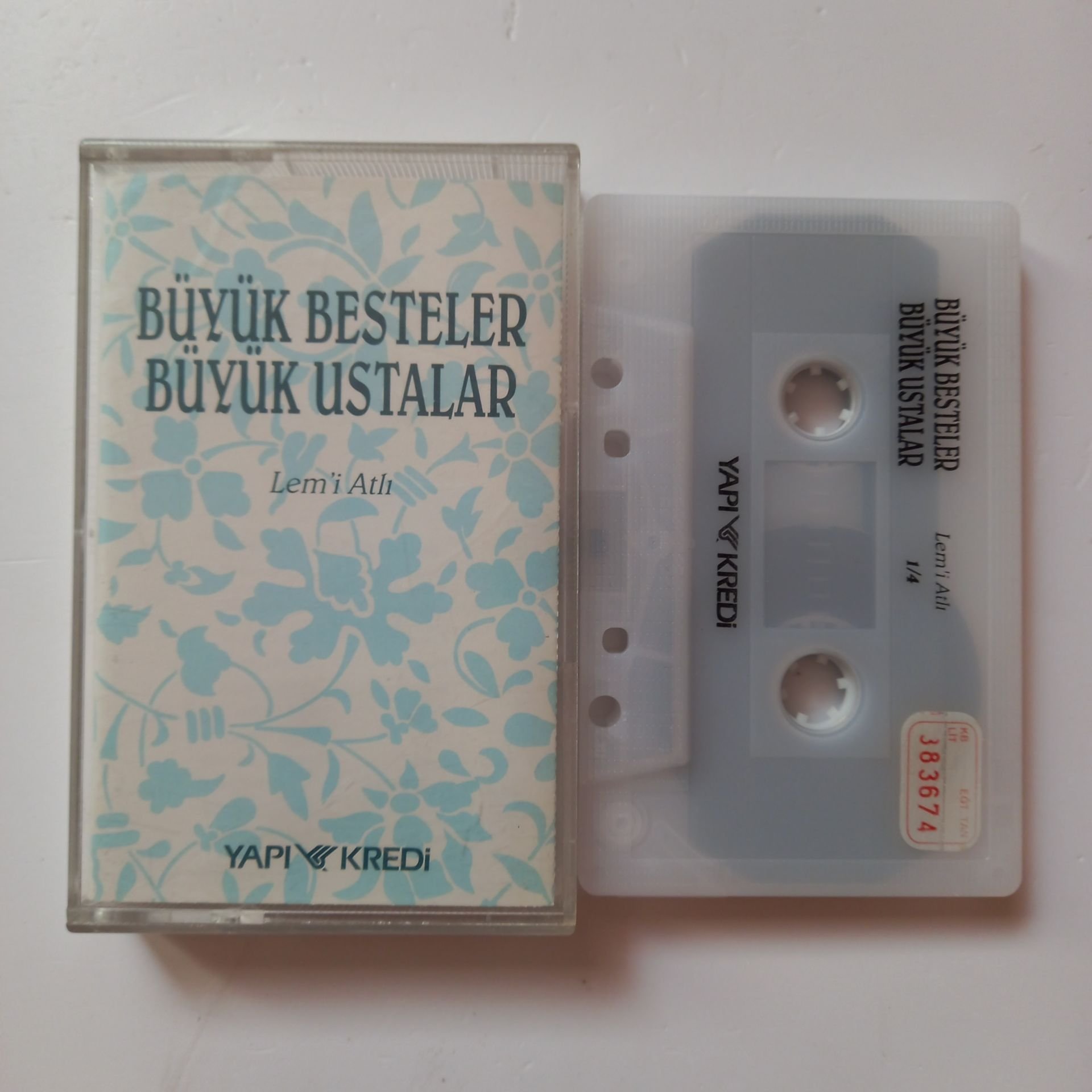 BÜYÜK BESTELER BÜYÜK USTALAR - LEM'İ ATLI / 1/4 - KASET 2.EL