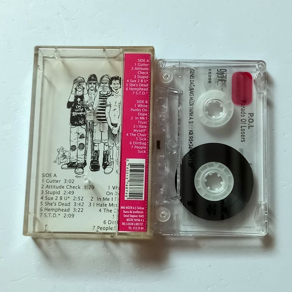 P.O.L. – PARADE OF LOSERS (1995) - KASET 2.EL