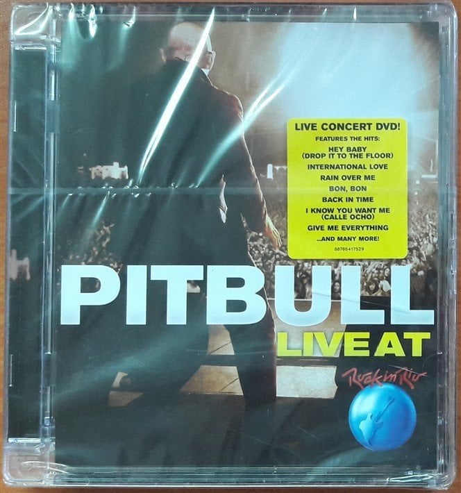 PITBULL - LIVE AT ROCK IN RIO (2012) - JEWEL CASE DVD SIFIR