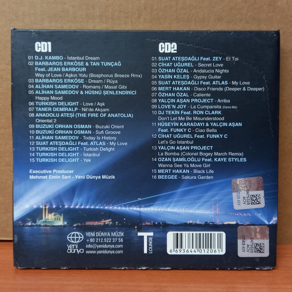 İSTANBUL CITY / THE SOUND OF THE CITY (2012) - CD 2.EL