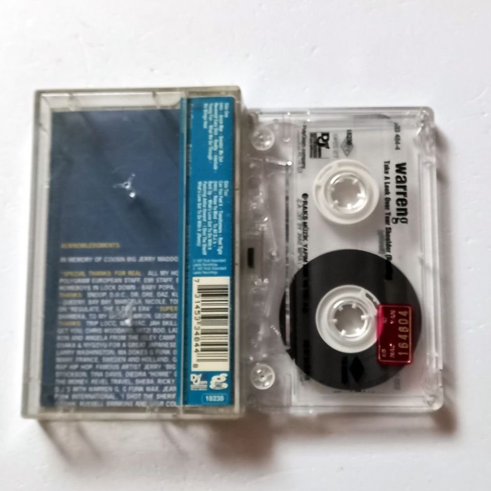 WARREN G – TAKE A LOOK OVER YOUR SHOULDER (REALITY) (1997) - KASET 2.EL