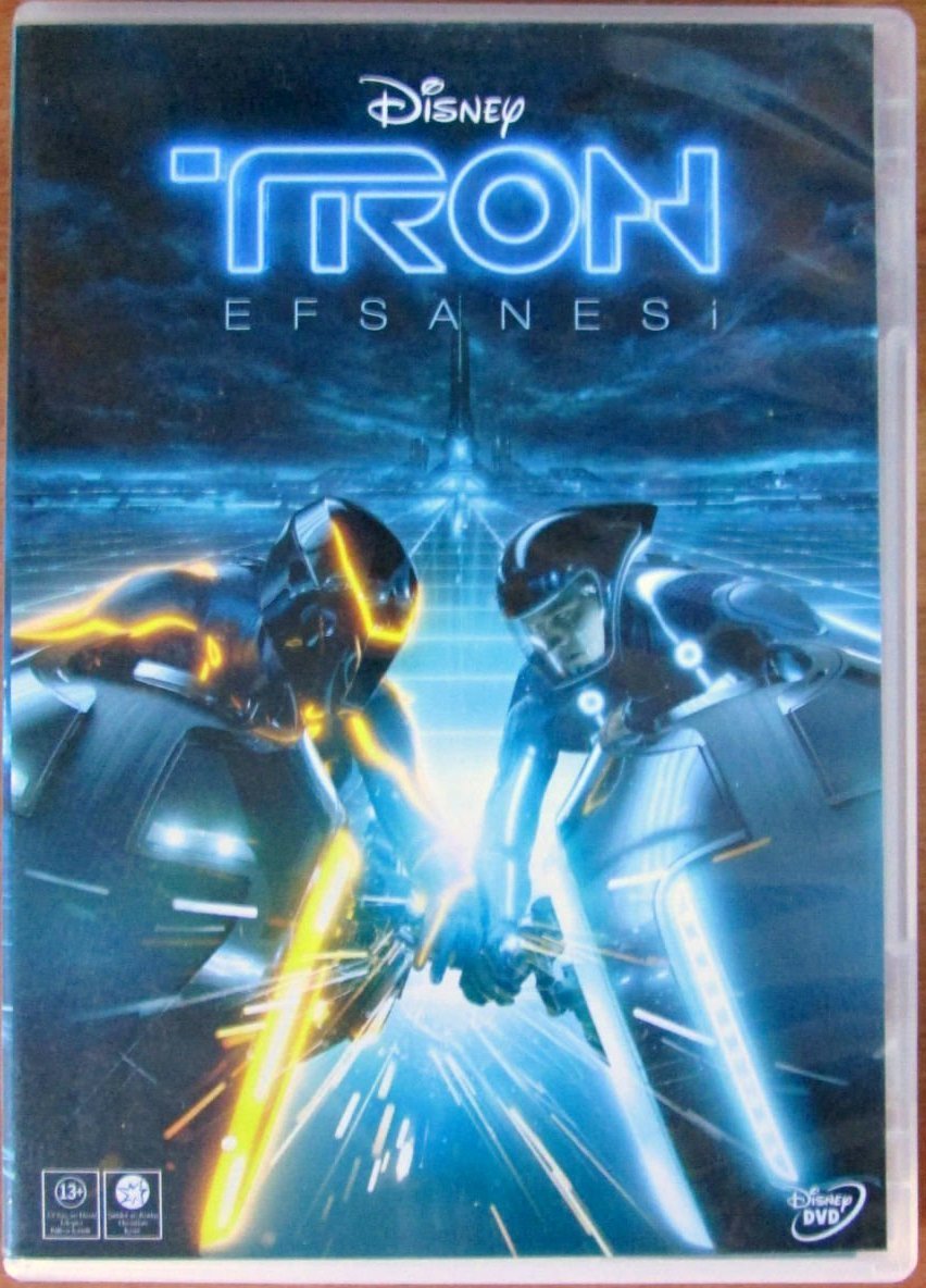 TRON EFSANESİ - TRON: LEGACY - JEFF BRIDGES - DISNEY - DVD 2.EL