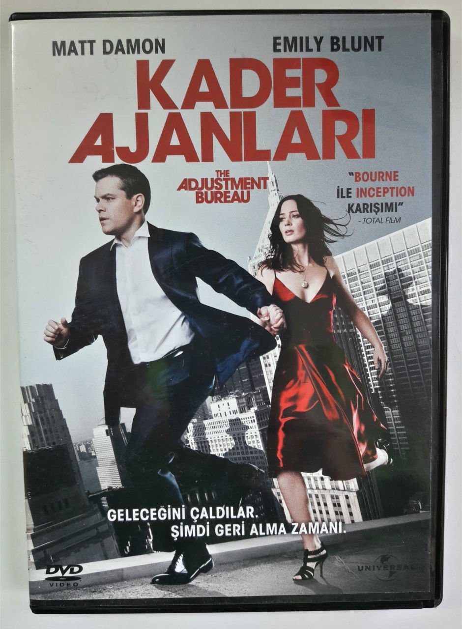 KADER AJANLARI - THE ADJUSTMENT BUREAU - MATT DAMON - DVD 2.EL