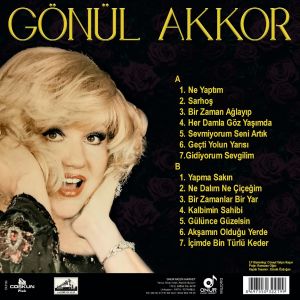 GÖNÜL AKKOR - NE YAPTIM (1972) - LP 2023 BASIM SIFIR PLAK