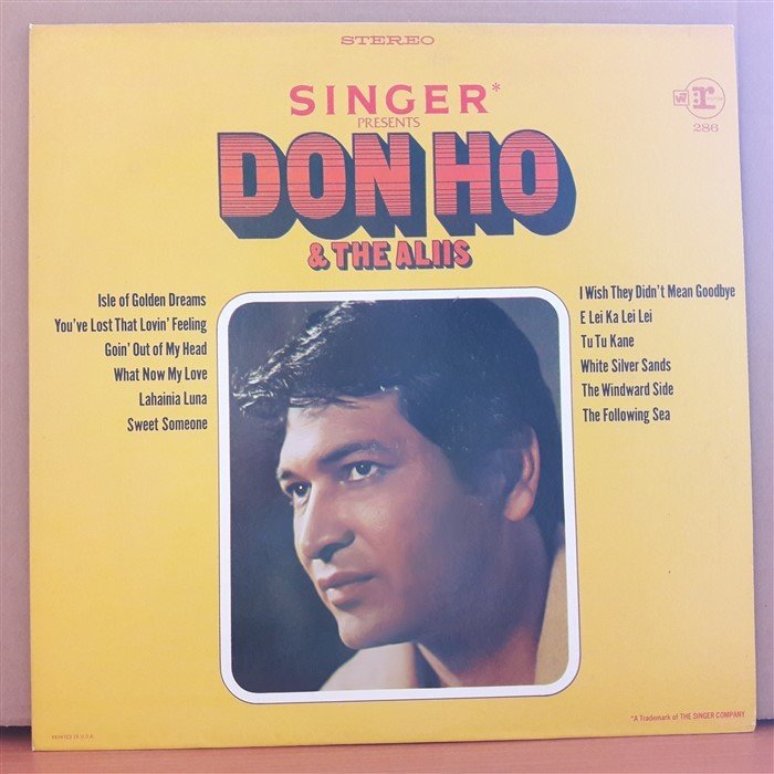 DON HO & THE ALIIS - LP 2.EL PLAK