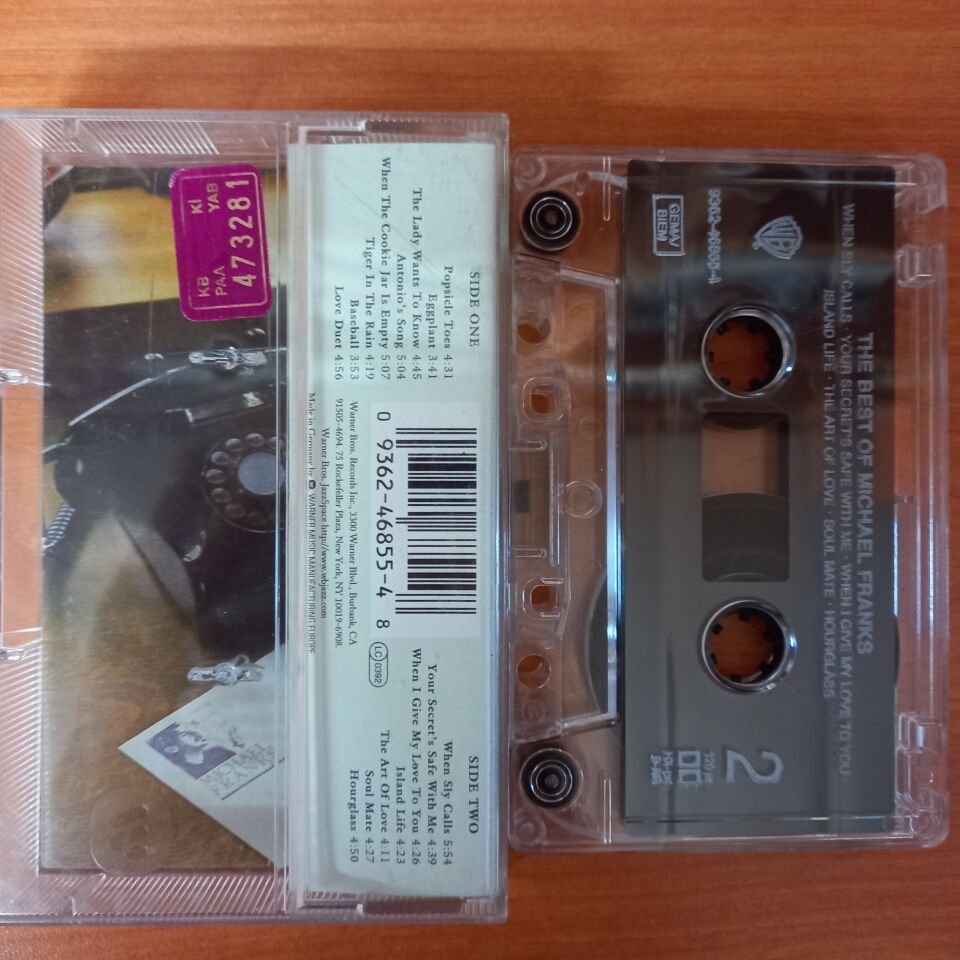 MICHAEL FRANKS - THE BEST OF MICHAEL FRANKS / A BACKWARD GLANCE - KASET 2.EL