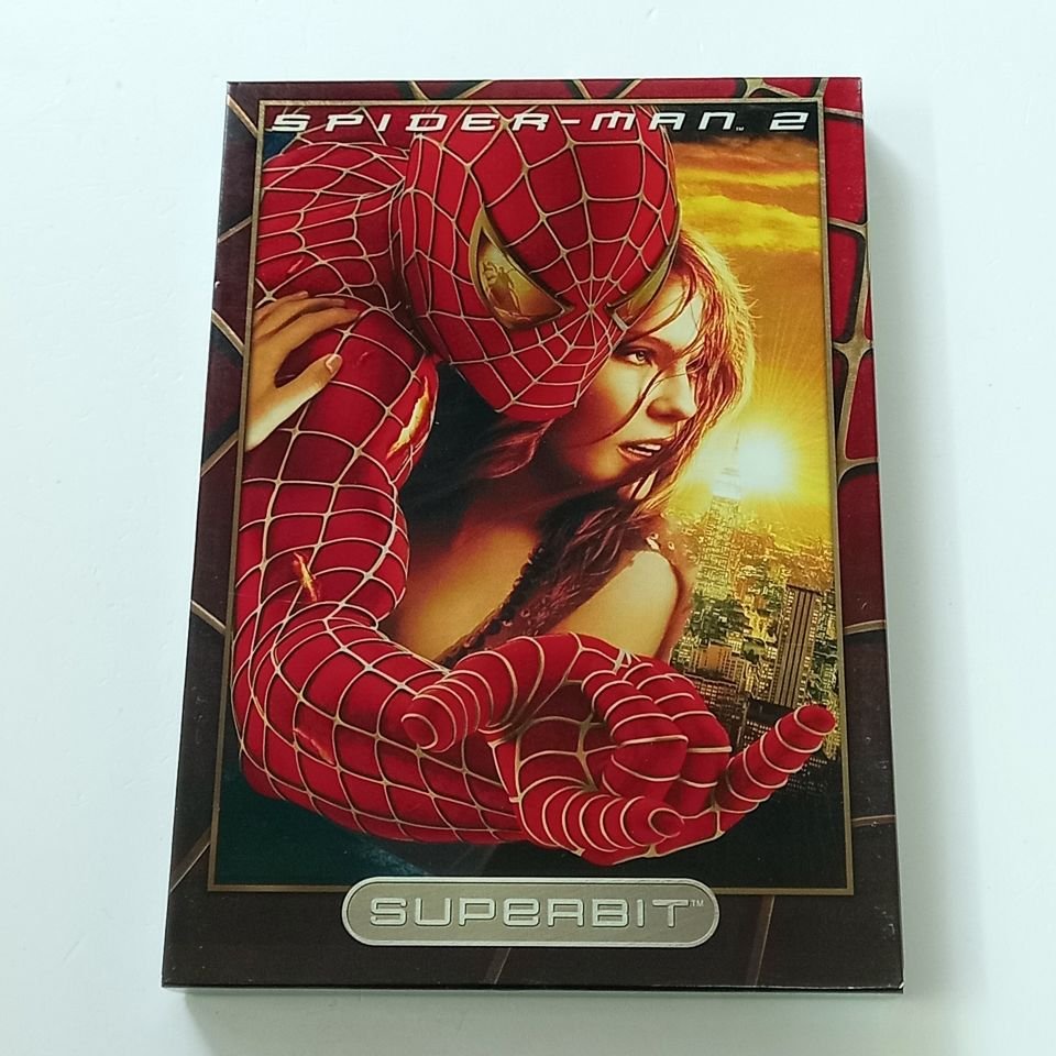 SPIDER-MAN 2 - TOBEY MAGUIRE, KIRSTEN DUNST, JAMES FRANCO - YÖN.: SAM RAIMI - DVD SUPERBIT COLLECTION SLIPCOVER 2.EL 1. BÖLGE TR ALTYAZI YOKTUR