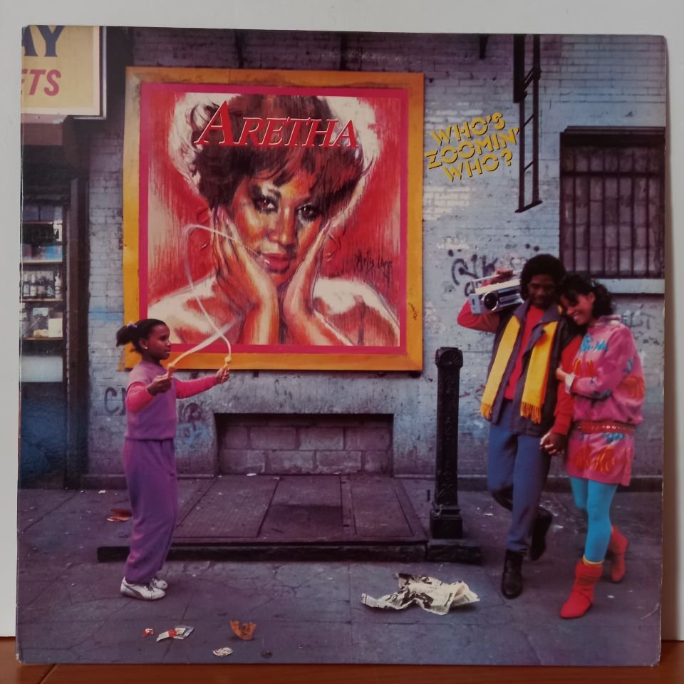 ARETHA FRANKLIN – WHO'S ZOOMIN' WHO? (1985) - LP 2.EL PLAK