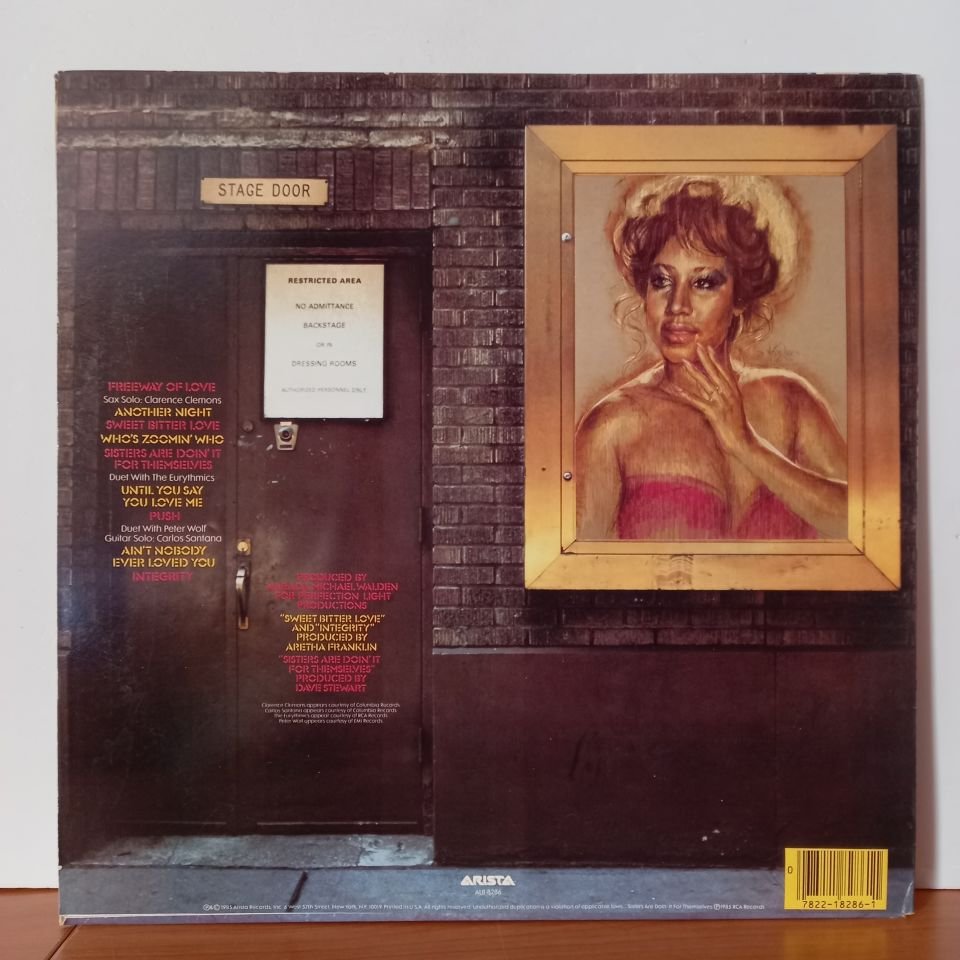 ARETHA FRANKLIN – WHO'S ZOOMIN' WHO? (1985) - LP 2.EL PLAK