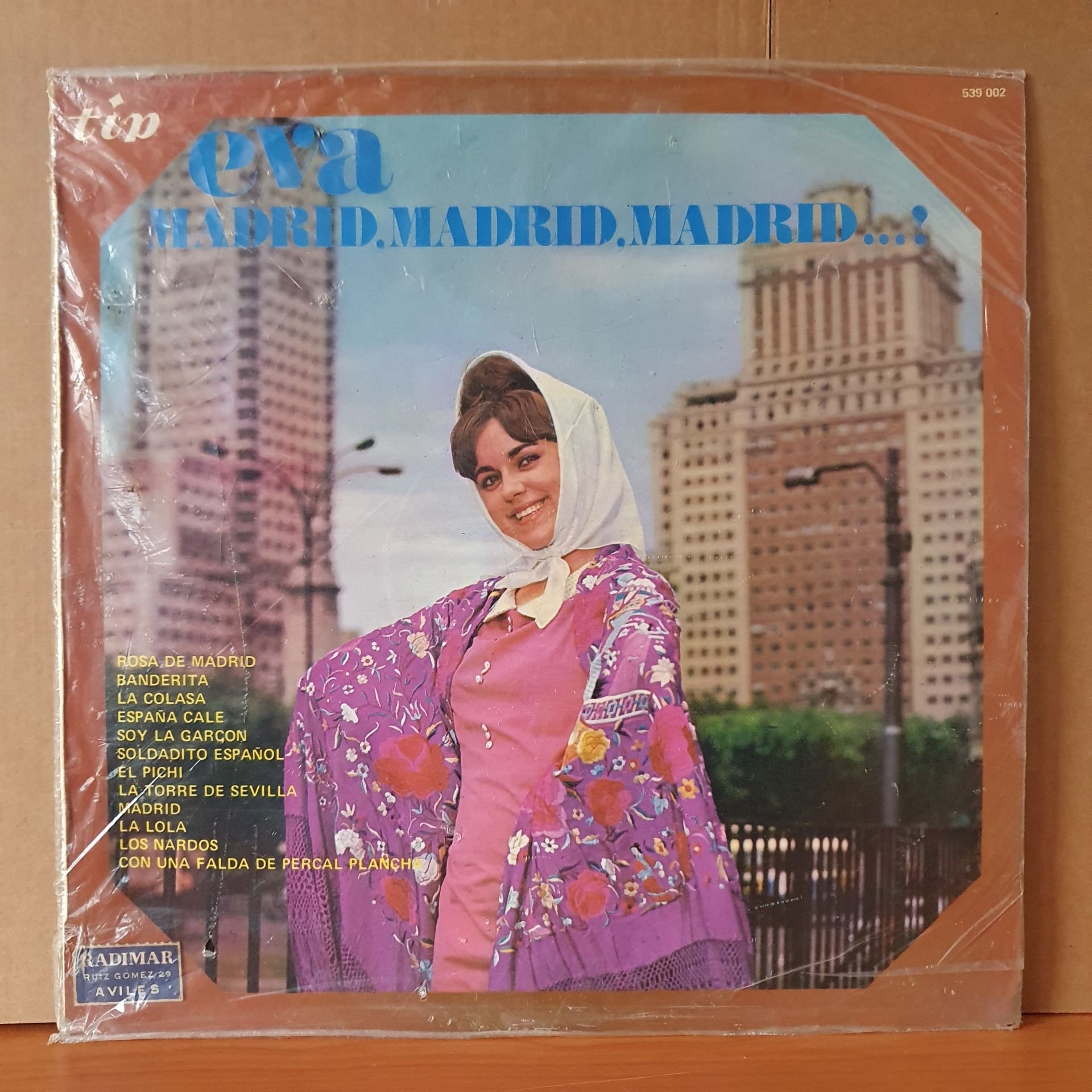 EVA - MADRID, MADRID, MADRID (1969) - LP 2.EL PLAK