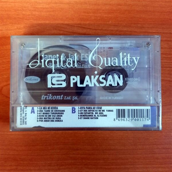 JANET & JAK ESİM - ANTİK BİR HÜZÜN (1992) - KASET TRIKONT SIFIR