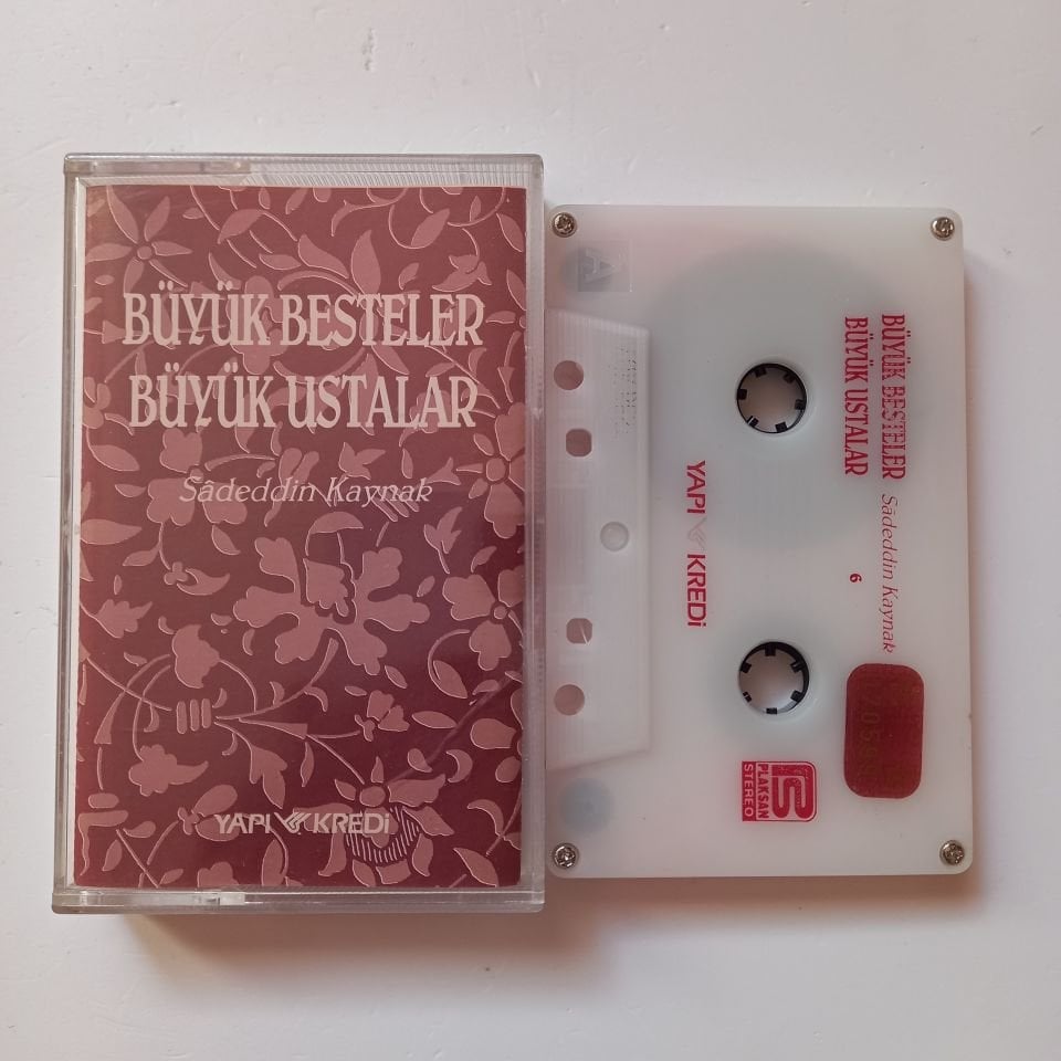 BÜYÜK BESTELER BÜYÜK USTALAR - SADEDDİN KAYNAK 6 - KASET 2.EL