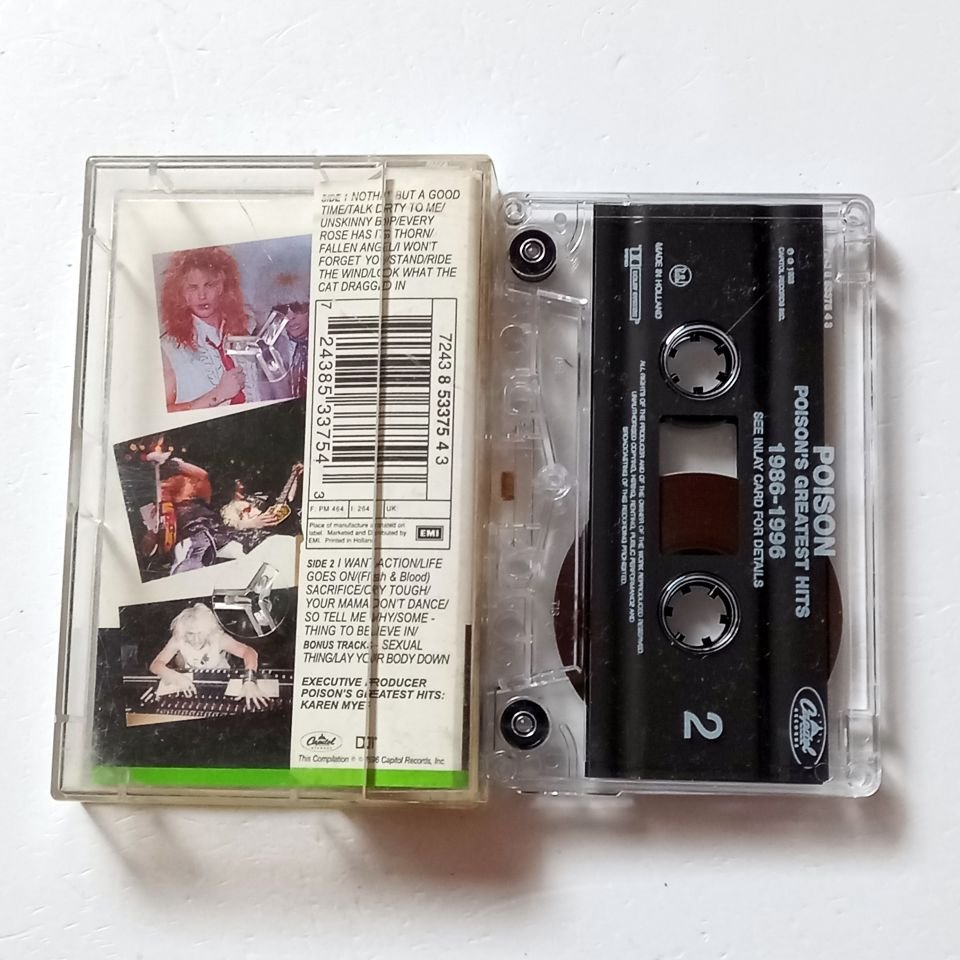 POISON – POISON'S GREATEST HITS 1986-1996 (1996) - KASET 2.EL