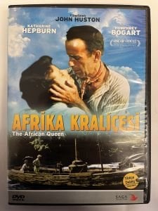 THE AFRICAN QUEEN - AFRİKA KRALİÇESİ - JOHN HUSTON - DVD 2.EL