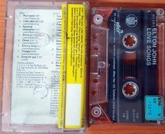 ELTON JOHN - LOVE SONGS (1993) YONCA CASSETTE MADE IN TURKEY ''USED''