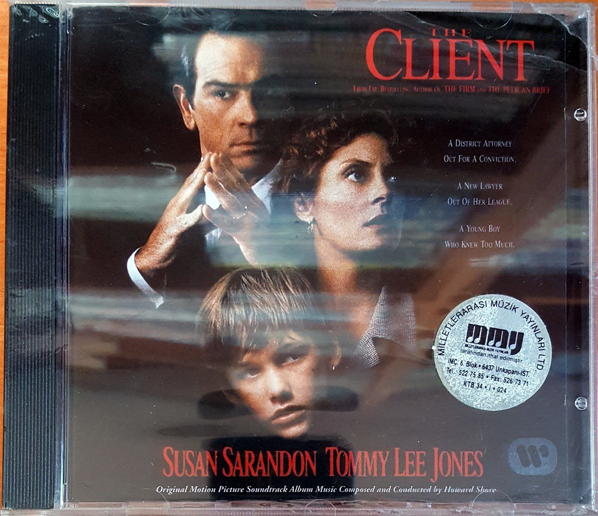 THE CLIENT SOUNDTRACK / HOWARD SHORE (1994) CD SIFIR