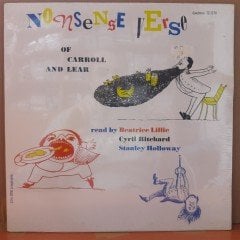 NONSENSE VERSE OF CARROLL AND LEAR - BEATRICE LILLIE - LP DÖNEM BASKISI SIFIR PLAK