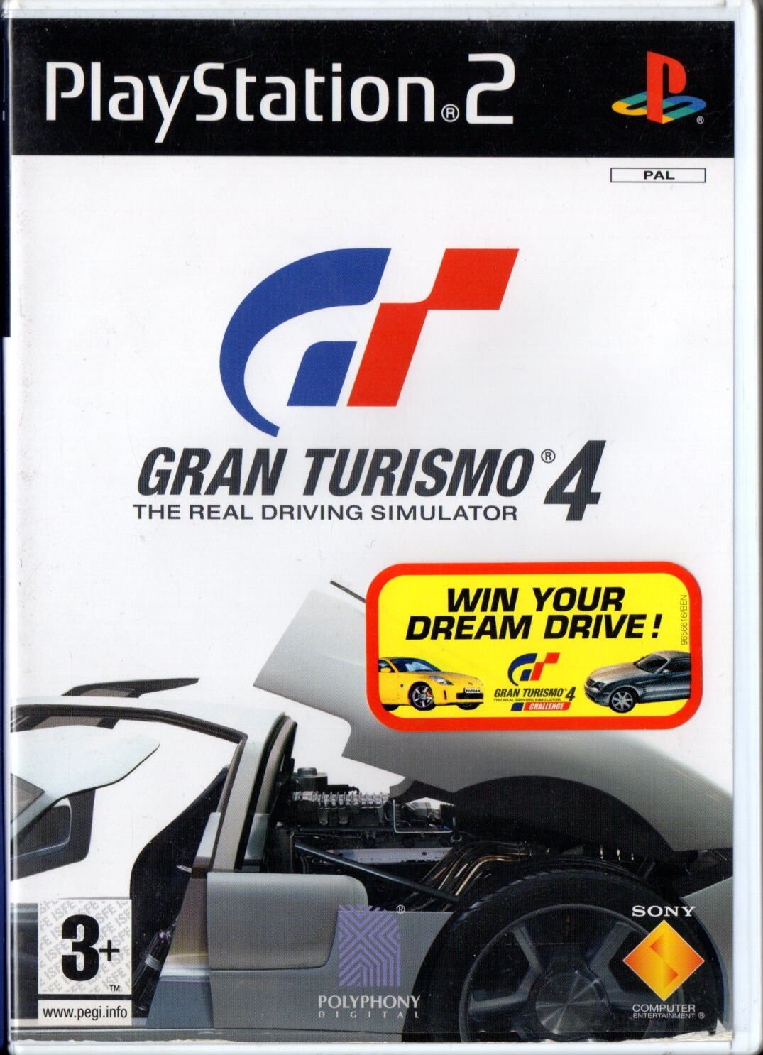 GRAN TURISMO 4 - PS2 PLAYSTATION 2 OYUNU 2.EL
