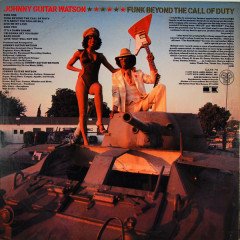 JOHNNY GUITAR WATSON - FUNK BEYOND THE CALL OF DUTY (1977) - PLAK SIFIR