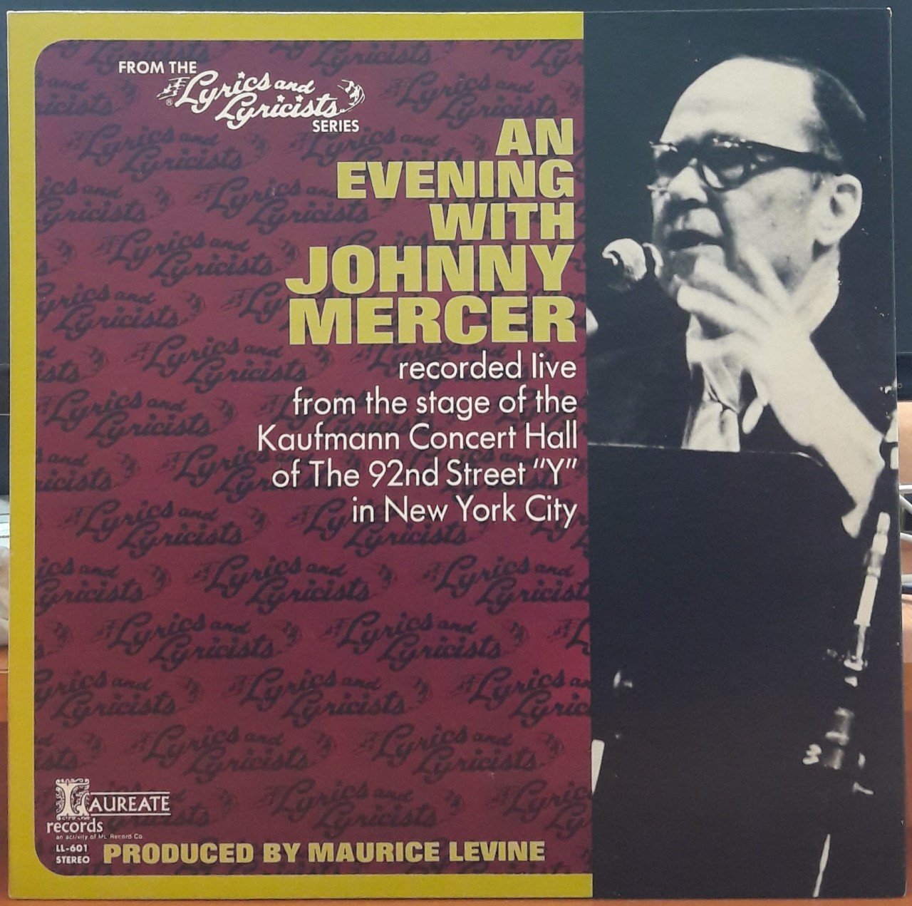 AN EVENING WITH JOHNNY MERCER - PLAK 2.EL