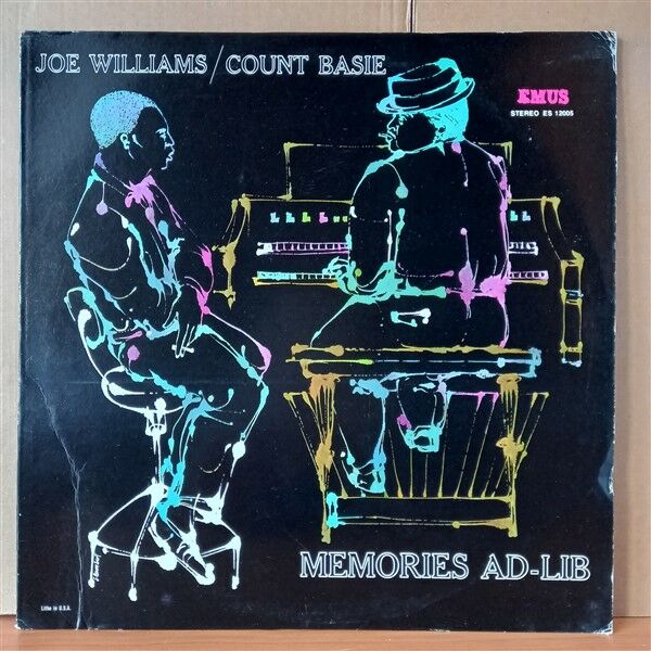 JOE WILLIAMS / COUNT BASIE – MEMORIES AD-LIB - LP 2. EL PLAK