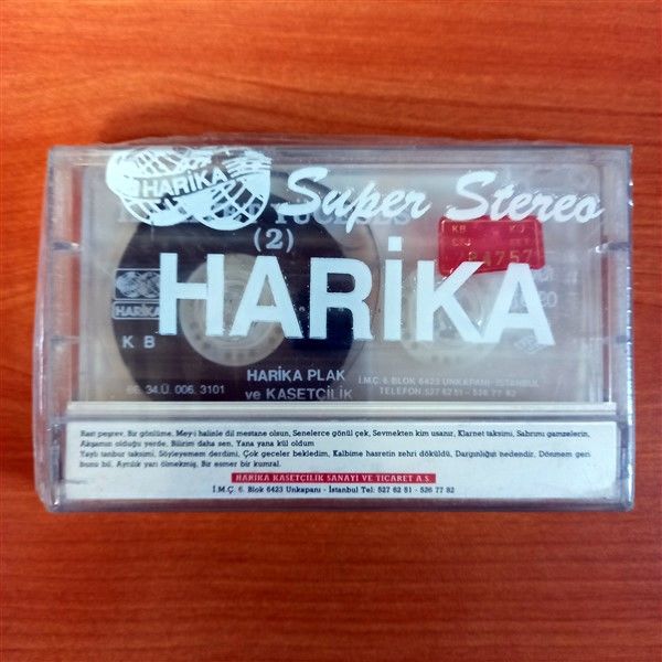 HAMİYET YÜCESES - 2 - KASET HARİKA PLAK SIFIR