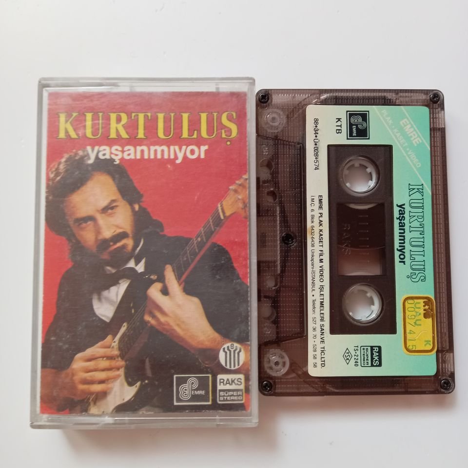 KURTULUŞ - YAŞANMIYOR (1988) - KASET 2.EL