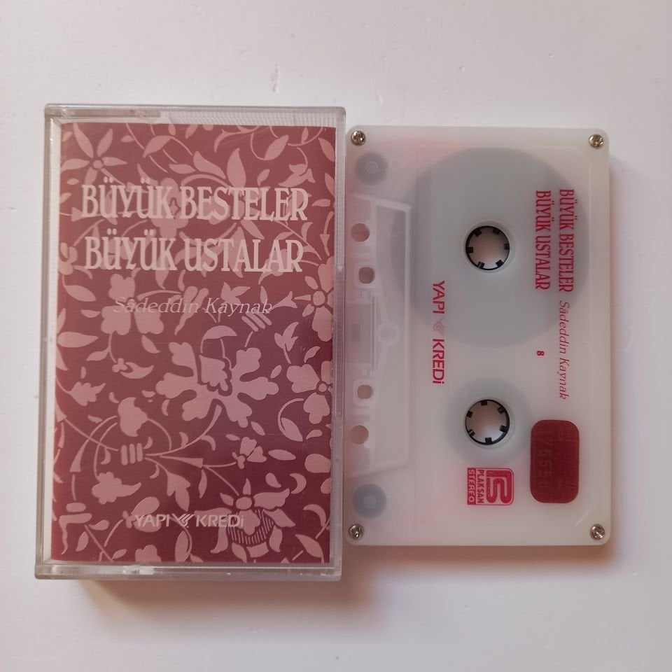 BÜYÜK BESTELER BÜYÜK USTALAR - SADEDDİN KAYNAK 8 - KASET 2.EL