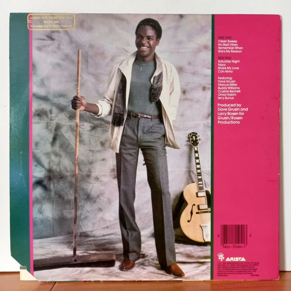 BOBBY BROOM – CLEAN SWEEP (1981) - LP 2.EL PLAK