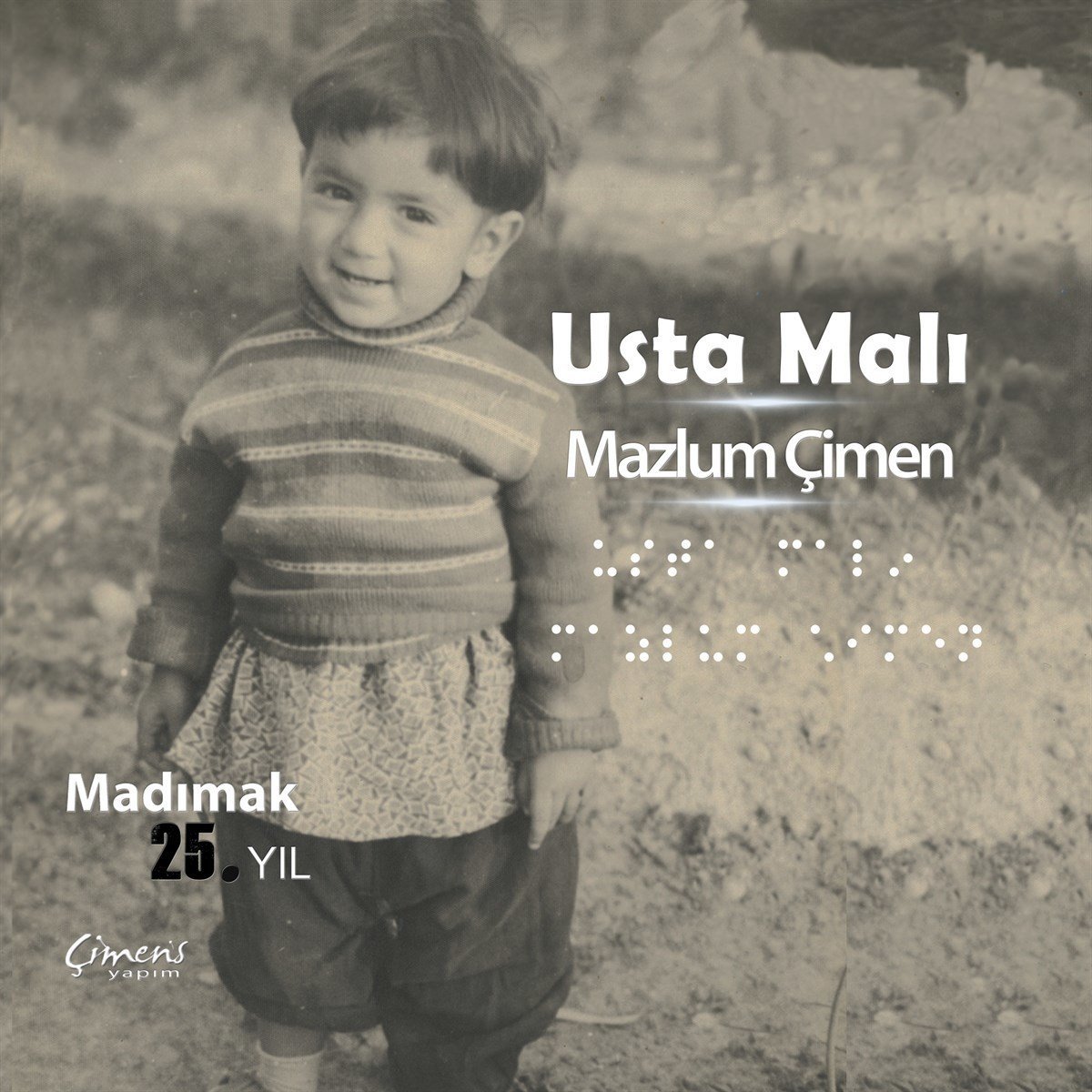 MAZLUM ÇİMEN - USTA MALI (2018) - 2LP 2021 SINIRLI BASIM NUMARALI SIFIR PLAK