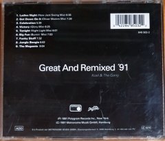 KOOL & THE GANG - GREAT AND REMIXED '91 (1991) - CD 2.EL