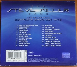 STEVE MILLER BAND - YOUNG HEARTS / COMPLETE GREATEST HITS (2003) - CD 2.EL