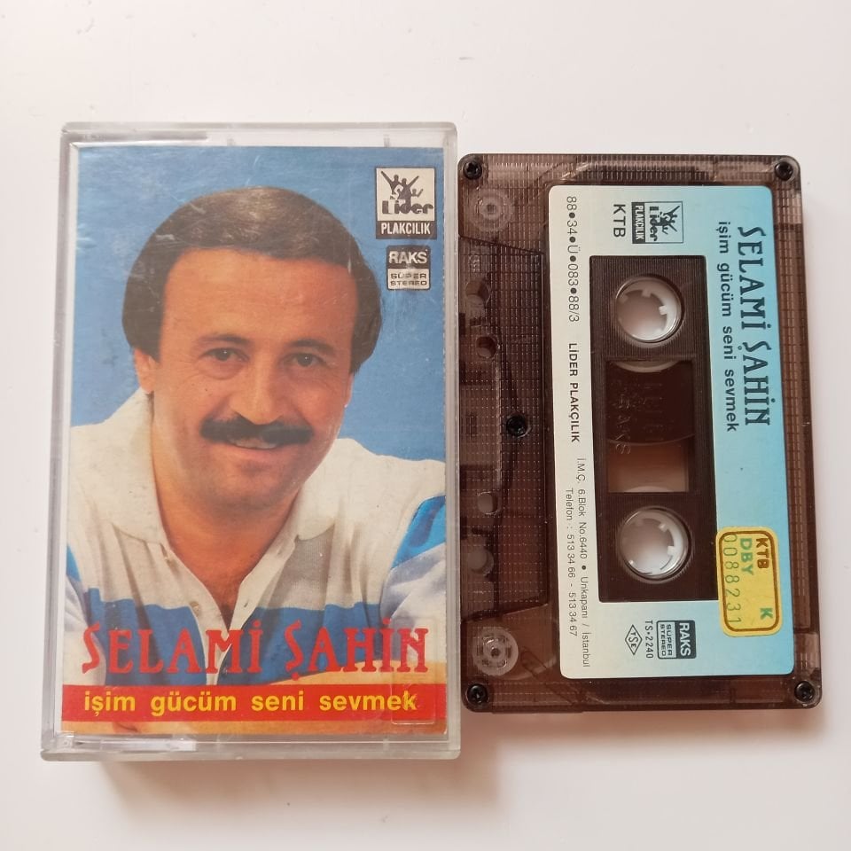 SELAMİ ŞAHİN - İŞİM GÜCÜM SENİ SEVMEK (1988) - KASET 2.EL