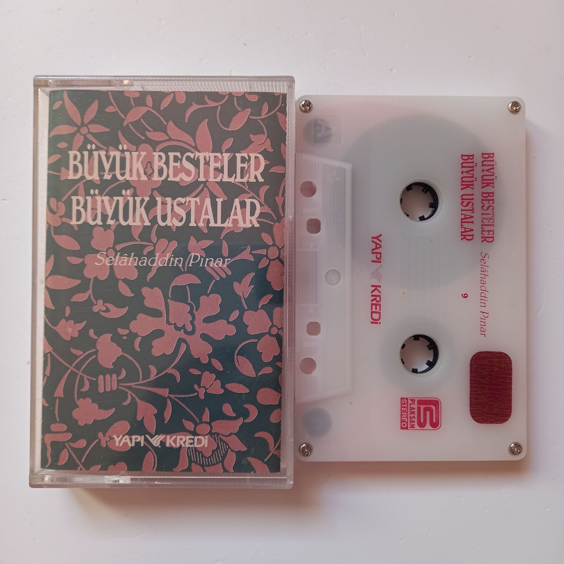BÜYÜK BESTELER BÜYÜK USTALAR - SELAHADDİN PINAR 9 - KASET 2.EL